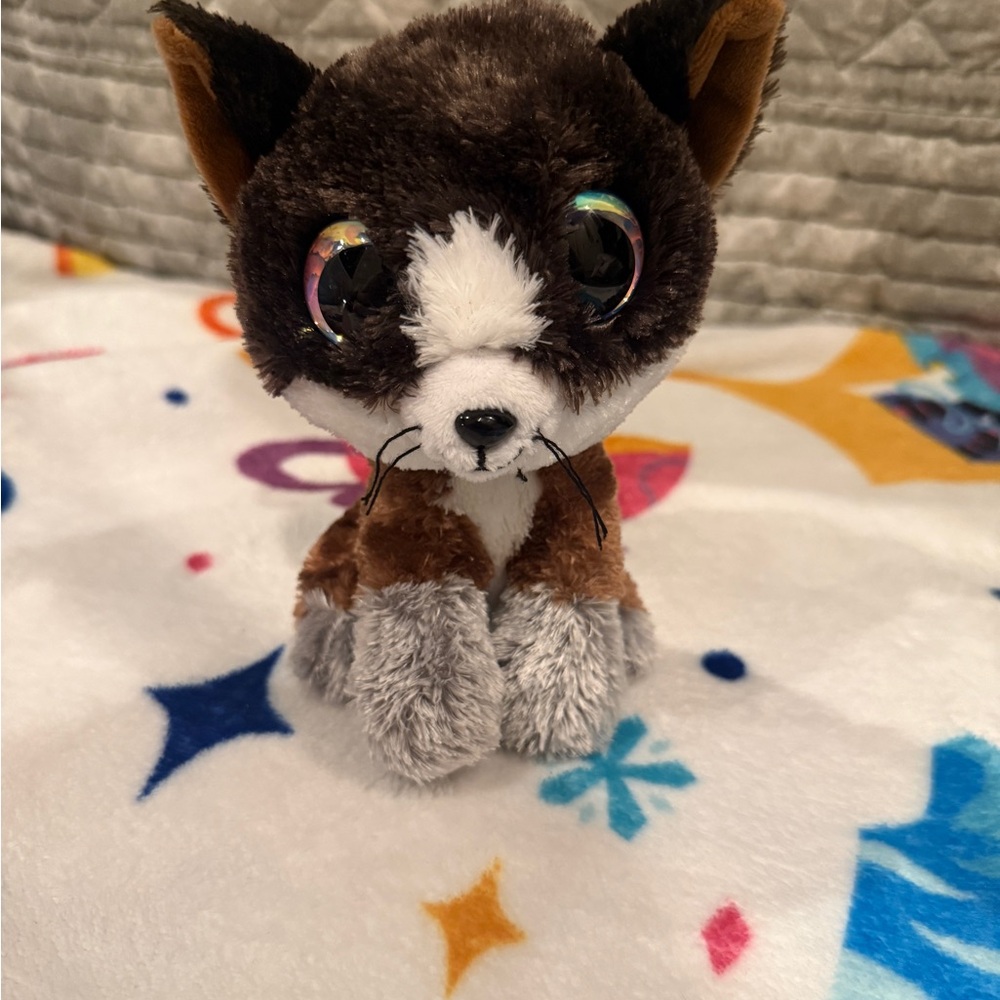 Adorable Plush Cat Toy with Big Eyes Lumo Stars